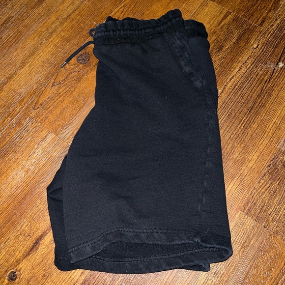 H&M Black Drawstring Cotton Shorts Size XL - Picture 7 of 13